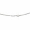 Collier Chopard Collier   Happy Diamond  Or blanc Diamant 58 Facettes 4376974CN