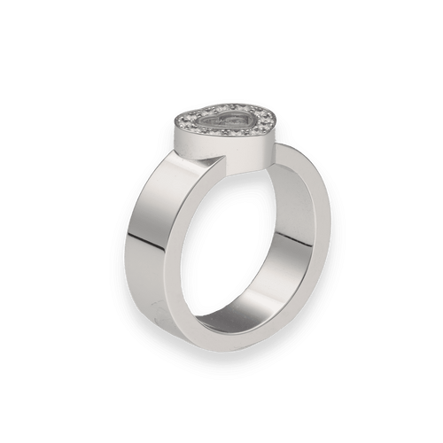 Bague 53 Bague Chopard Happy Diamonds Or Gris 18k Diamants de 2021. Taille 53. Ref : 822936 58 Facettes FB10384