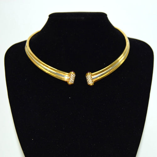 Piaget - Collier en or jaune 18 carats, diamants et rubis