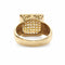 Bague 57 Bague en or jaune & diamants 58 Facettes