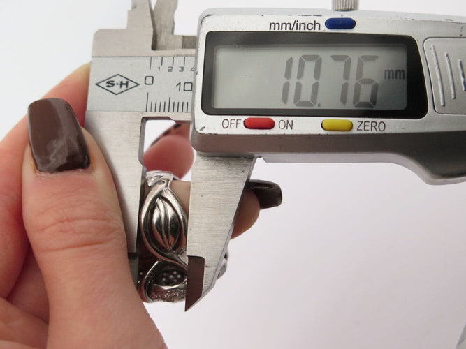 Bague 53 bague cocktail camelia t53 sertie de 188 diamants 4.12ct or blanc 18k 27.5g 58 Facettes 270127