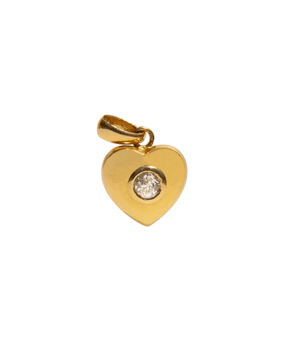 Pendentif Or jaune 18K Diamant 0,50 ct