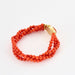 Bracelet camée corail 58 Facettes