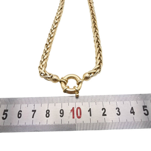 Collier Collier palmier en or jaune 58 Facettes