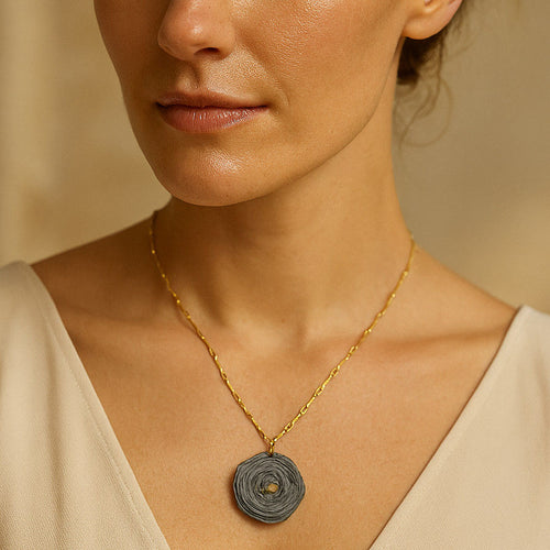 Collier Arlette Mouchet Or Jaune