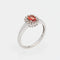 Bague Bague citrine orange diamants 58 Facettes G13476