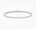 Bracelet Rivière en Or gris orné de diamant 58 Facettes 0