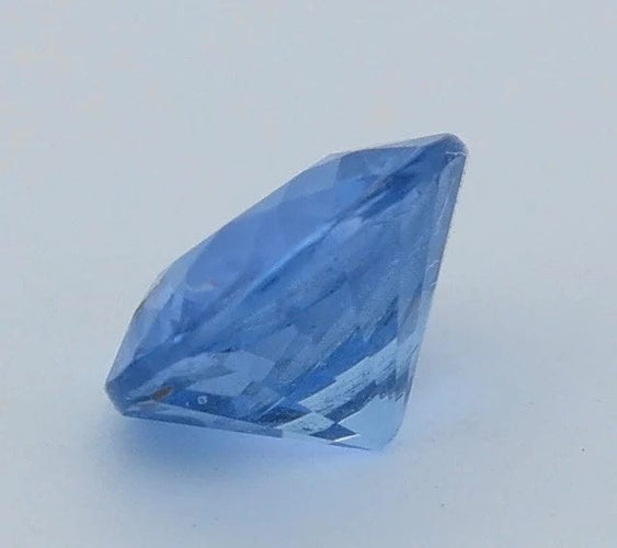 Gemstone Saphir bleu 1.00cts non chauffé certificat CGL 58 Facettes 446