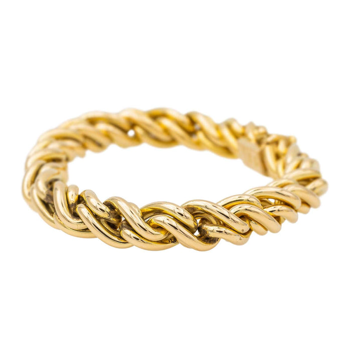 Bracelet Caplain Saint André Bracelet Or jaune 58 Facettes 3432358CN