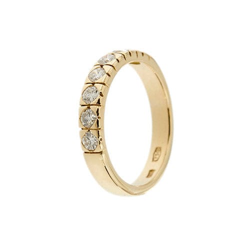 Bague 55 Bague Rivière diamants 0,56 ct 58 Facettes 35265