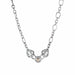 Collier Collier ras du cou en corde de coton or et argent de Barry Kieselstein 58 Facettes G13684