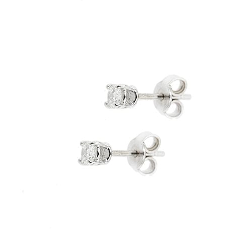 Boucles d'oreilles Boucles d'oreilles à tige en diamant de 0,38 ct 58 Facettes 118