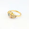 Bague 52 Bague Tank en Or Jaune et Diamant 58 Facettes 32237