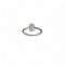 Bague 49 Bague solitaire diamant D/VS2 58 Facettes REF2537-304CF