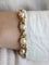 Bracelet Bracelet chaine vintage or jaune perles Akoya 58 Facettes 1204.5