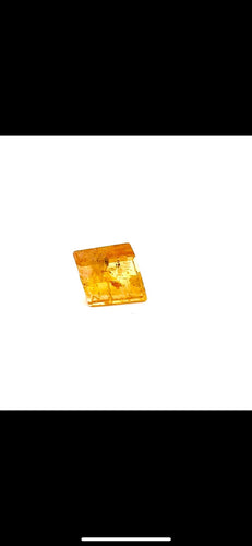 Gemstone Topaze impériale brute 15cts non chauffée non traitée 58 Facettes 464