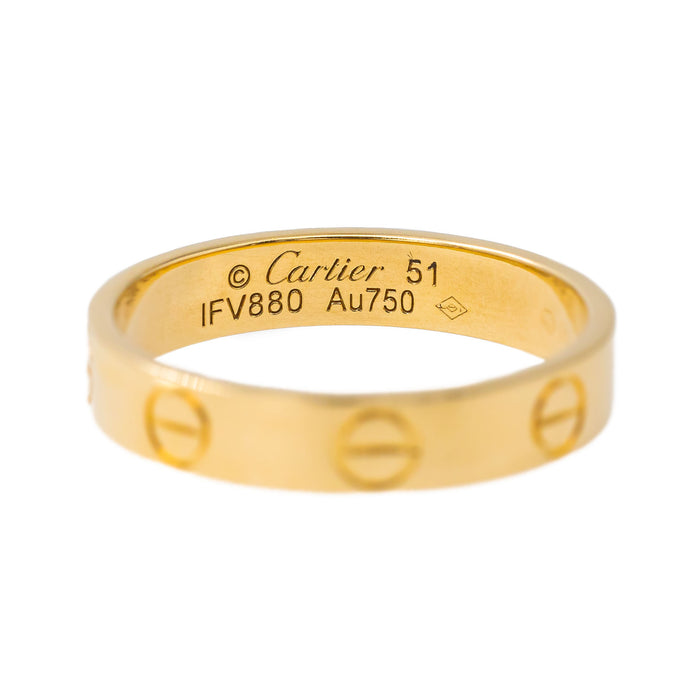 Cartier Bague Alliance Love Or jaune