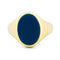 Bague 60 Bague Chevalière Agate bleue 58 Facettes 7CC3916DB1F34D9A856726197078BE9D