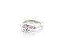 Bague 53 Bague diamant de 1,36cts D/VS2 en platine 58 Facettes 27414-27617