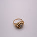 Ring 56 Tank Ring in Yellow Gold and Diamond 58 Facettes 3-GSJE134-01