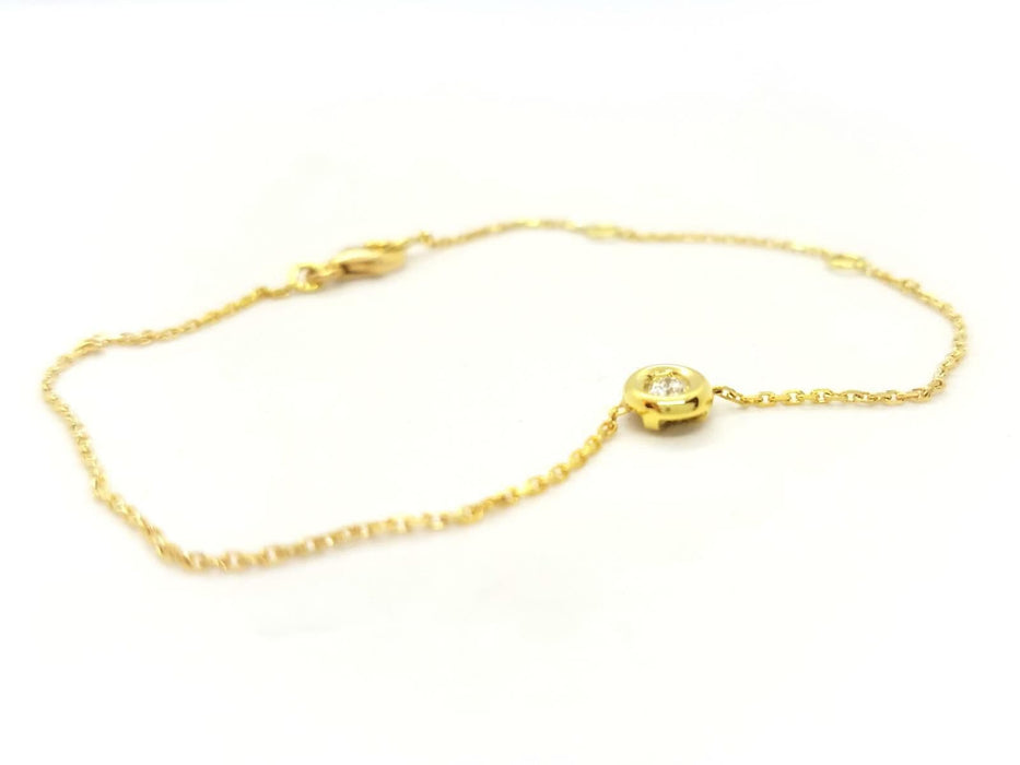 Bracelet Bracelet Or jaune Diamant 58 Facettes 578988RV