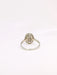 Ring 58.5 Belle Époque oval diamond ring 0,15 ct 58 Facettes J324
