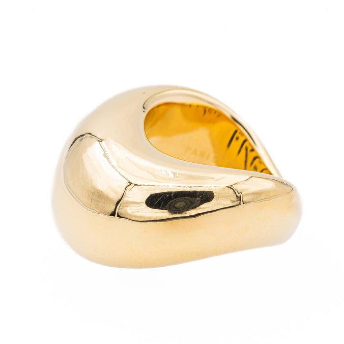 Bague 54 Fred Bague Jonc Mouvementée Or jaune 58 Facettes 3135881CN