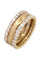 Bague 57 Alliance or jaune diamants 58 Facettes 091361