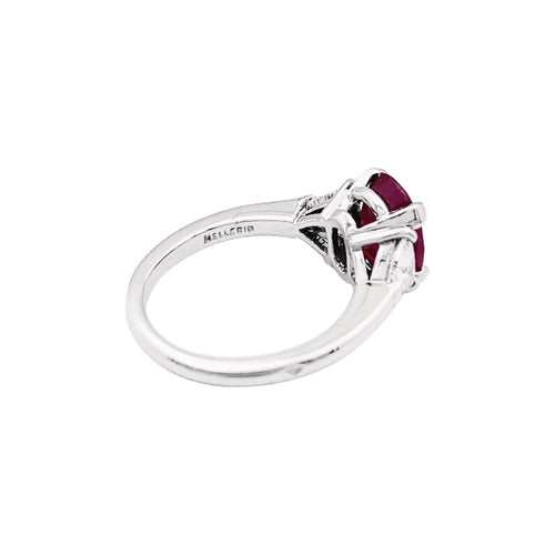 Bague 50 Bague Mellerio, platine, platine, diamants. 58 Facettes 35180