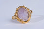 Bague 60 Bague camée, améthyste 58 Facettes 1031