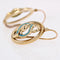 Boucles d'oreilles Boucles d'oreilles ancienne Dormeuses Or et émail 58 Facettes 24-341