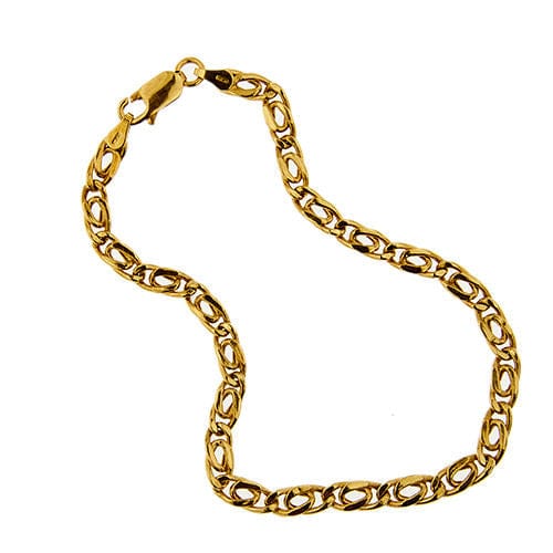 Bracelet Bracelet homme en maille œil de tigre 58 Facettes 37917