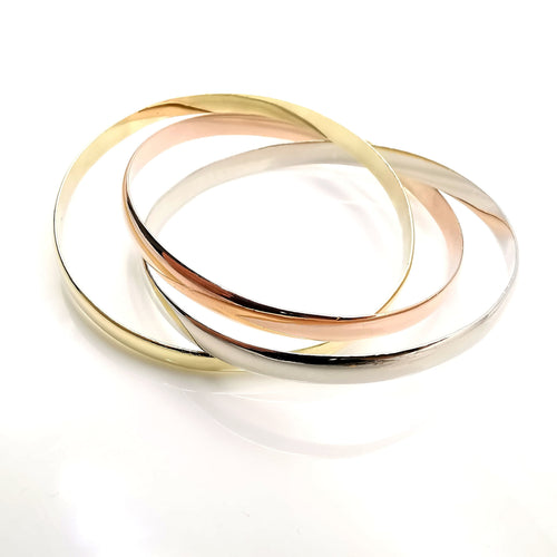 Bracelet tricolore 18 carats