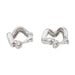 Boucles d'oreilles Boucles d'oreilles Or blanc 58 Facettes 3500489CN