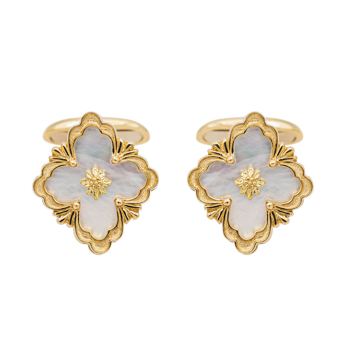 Buccellati Boutons de manchette Or jaune Nacre