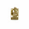 Pendentif Pendentif vintage Adam et Ève en or 14 carats avec rubis et perle 58 Facettes