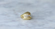 Bague Bague Boule Diamants sur Or jaune années 60 58 Facettes