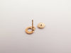 Boucles d'oreilles boucles d'oreilles DINH VAN puces menottes r7.5 or diamant 58 Facettes 264594