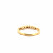 Bague 56 Alliance Demi-Tour or jaune diamants 58 Facettes 103-GS33943-1