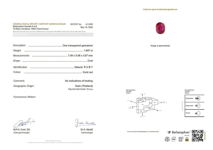 Bague 55 Bague marguerite or blanc rubis ovale diamants 58 Facettes 1023.1