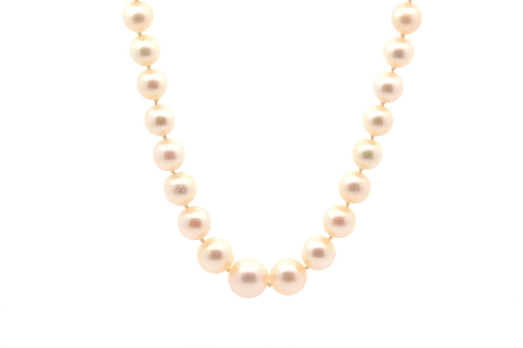 Collier Collier or blanc perles de culture 58 Facettes 26289