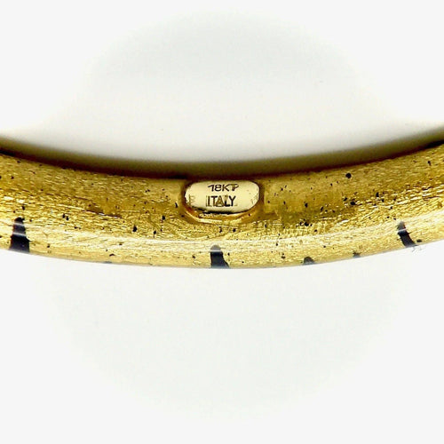 Bracelet SOHO 18K GOLD ENAMEL TIGER BRACK STRY TRIP 58 Facettes