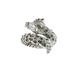 Bague Anello drago con smeraldi e diamanti 58 Facettes 38003