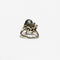 Bague 47 Bague or gris bouquet de perles 58 Facettes REF2573-340