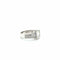 Bague 54 Bague Or blanc - Diamants baguette 58 Facettes 1.0000666/1