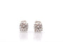 Boucles d'oreilles Puces d'oreilles diamants 1,30cts et 1,31cts 58 Facettes 27803-27804