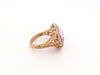 Bague 59 bague POMELLATO arabesque en or rose sertie pierre amethyste 58 Facettes 263008