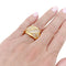 Bague 54 Bague pavage or jaune, diamants. 58 Facettes 33884