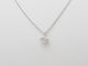 Collier Collier solitaire en or blanc et diamant 0.70ct 58 Facettes 31878