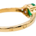 Ring 53 Yellow Gold Emerald Ring 58 Facettes 2711420CN